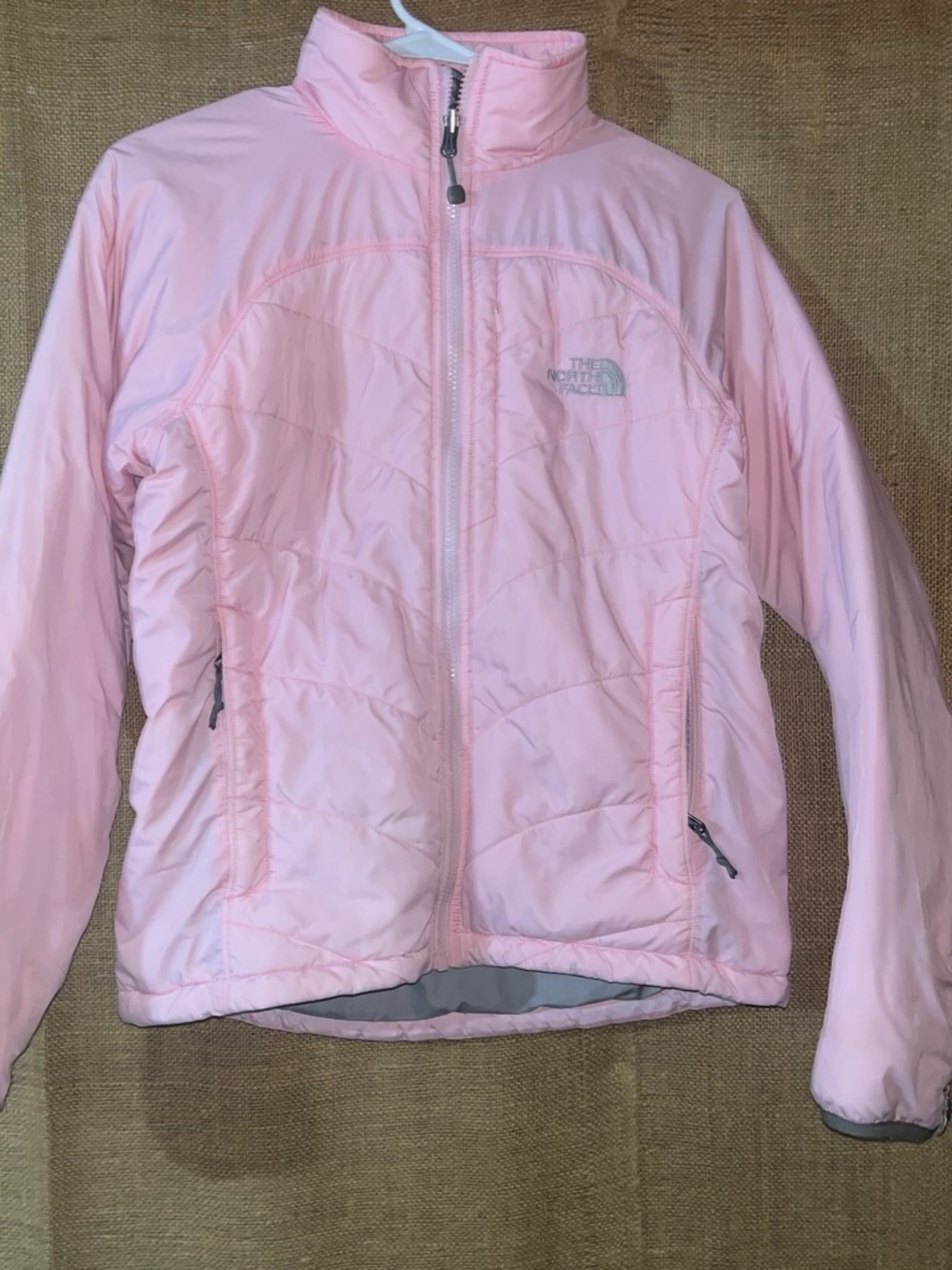 The North Face Girls' Light Pink Insulated Puffer Jacket
